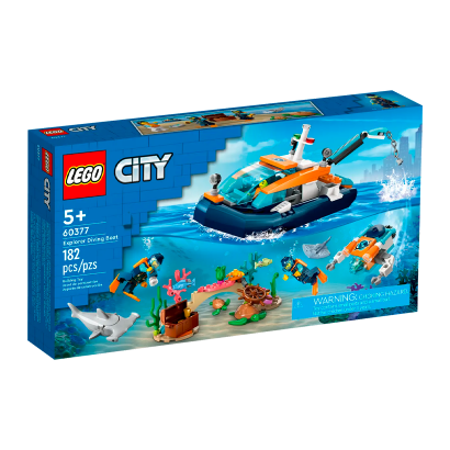 Набір Lego Дослідницький Підводний Човен City 60377 Новий - Retromagaz