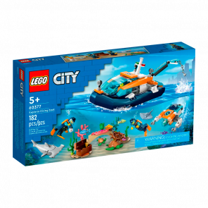 Набор Lego City Исследовательская Подлодка 60377 Новый - Retromagaz