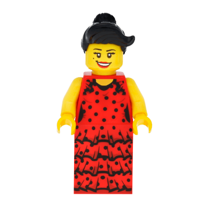 Фигурка Lego Collectible Minifigures Series 6 Flamenco Dancer col086 1шт Б/У Нормальный - Retromagaz