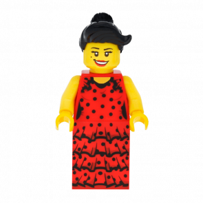 Фигурка Lego Collectible Minifigures Series 6 Flamenco Dancer col086 Б/У Нормальный