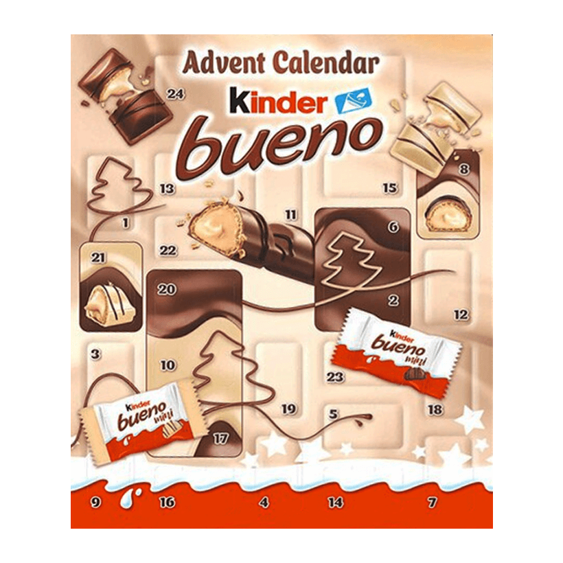 Адвент-Календарь Kinder Bueno 167g - Retromagaz