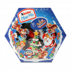 Ассорти Kinder Конфеты Maxi Mix Рождественские 143g - Retromagaz