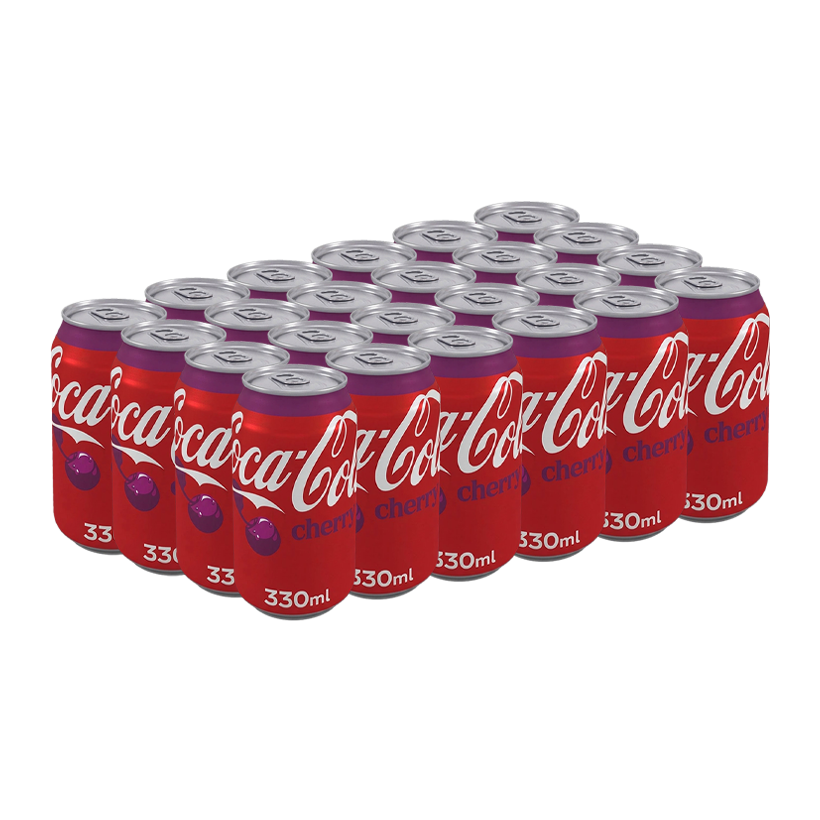 Набор Напиток 24шт Coca-Cola Cherry 330ml - Retromagaz