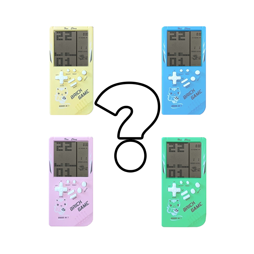 Консоль HanCheng Tetris Тетріс 9999 in 1 в Асортименті HC-7080 - Retromagaz