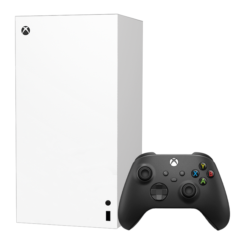 Набір Консоль Microsoft Xbox Series X All-Digital 1TB Robot White Б/У  + Геймпад Бездротовий Black - Retromagaz