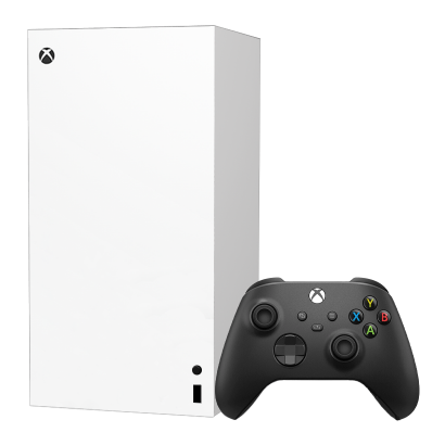 Набор Консоль Microsoft Xbox Series X All-Digital 1TB Robot White Б/У  + Геймпад Беспроводной Black - Retromagaz