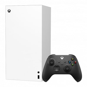 Набор Консоль Microsoft Xbox Series X All-Digital 1TB Robot White Б/У  + Геймпад Беспроводной Black - Retromagaz