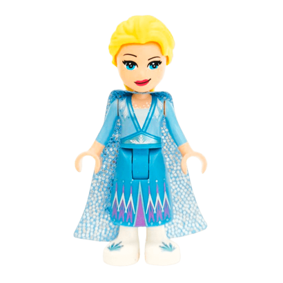 Фигурка Lego Elsa Glitter Cape with Two Tails Friends Girl dp069 1 Б/У - Retromagaz