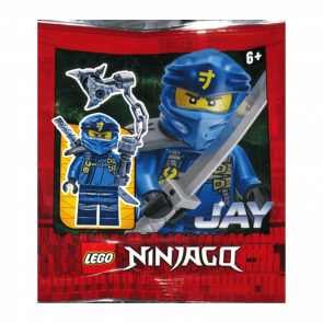 Конструктор Lego Фігурка Jay Foil Pack Secrets of the Forbidden Spinjitzu Ninjago 892064 njo548 Новий