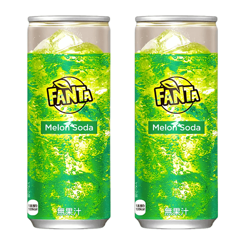 Набор Напиток 2шт Fanta Японская Melon Soda 250ml - Retromagaz