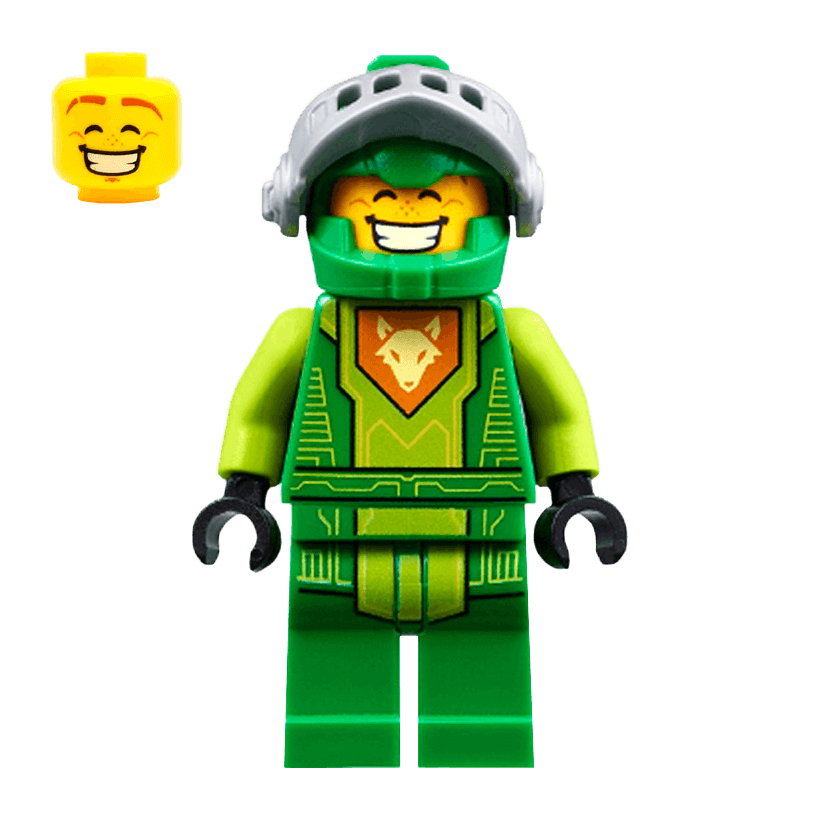 Фігурка Lego Knights Aaron Battle Suit Nexo Knights nex078 Б/У - Retromagaz
