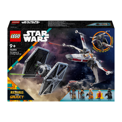 Конструктор Lego Истребитель TIE и корабль X-wing Star Wars 75393 Новый - Retromagaz