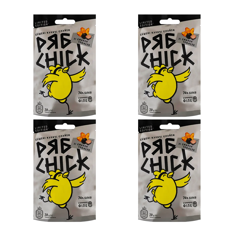Набор Слайсы 4шт РябChick Куриные со Вкусом Трюфеля 30g - Retromagaz