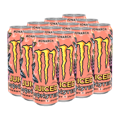 Набор Напиток Энергетический 12шт Monster Energy Juiced Monarch 500ml - Retromagaz