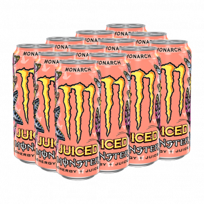 Набор Напиток Энергетический 12шт Monster Energy Juiced Monarch 500ml Набор Напиток Энергетический 12шт Monster Energy Juiced Monarch 500ml - Retromagaz