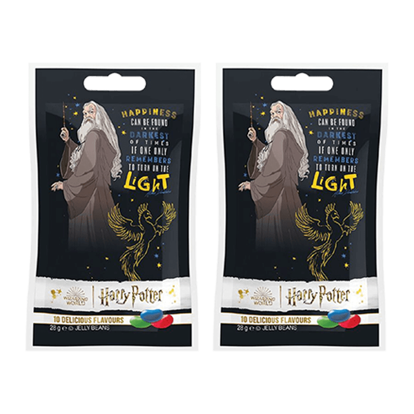 Набір Цукерки Жувальні 2шт Jelly Belly Harry Potter Dumbledore Beans 10 Good Flavours 28g - Retromagaz