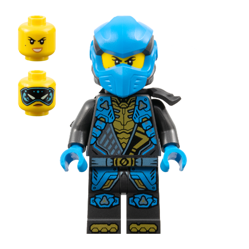 Фигурка Lego Ninja Nya Dragons Rising Tunic with Shoulder Armor Ninjago njo0932 Б/У - Retromagaz