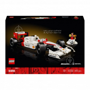 Конструктор Lego McLaren MP4/4 & Ayrton Senna Icons 10330 Новий