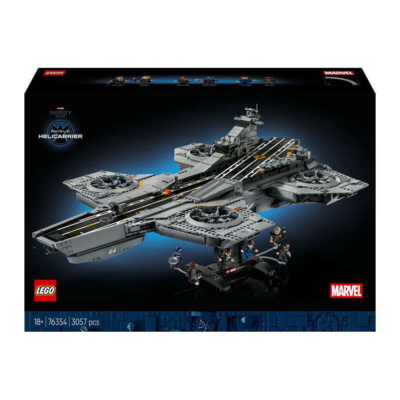 Конструктор Lego Гелікеріер Щ.И.Т. Marvel 76354 Новий - Retromagaz