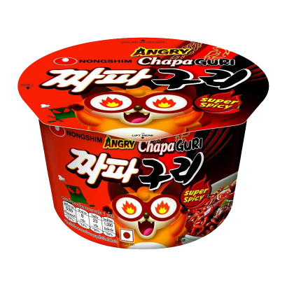 Лапша Nongshim ChapaGuri Super Spicy Острая 114g - Retromagaz