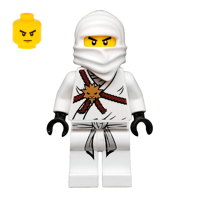 Фигурка Lego Ninja Zane The Golden Weapons Ninjago njo0001 Б/У - Retromagaz