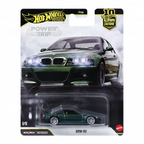Машинка Premium Hot Wheels BMW M3 Power Trip 1:64 JKF30 Green - Retromagaz