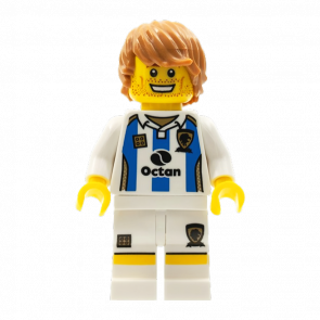 Фігурка Lego Series 4 Football Soccer Player Collectible Minifigures col059 Б/У - Retromagaz