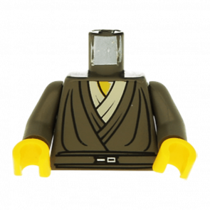 Туловище Lego Джедай Layered Shirt White Undershirt Jedi Knight Bob Star Wars 973px215c01 sw0057 Dark Grey Б/У Туловище Lego Джедай Layered Shirt White Undershirt Jedi Knight Bob Star Wars 973px215c01 sw0057 Dark Grey Б/У - Retromagaz