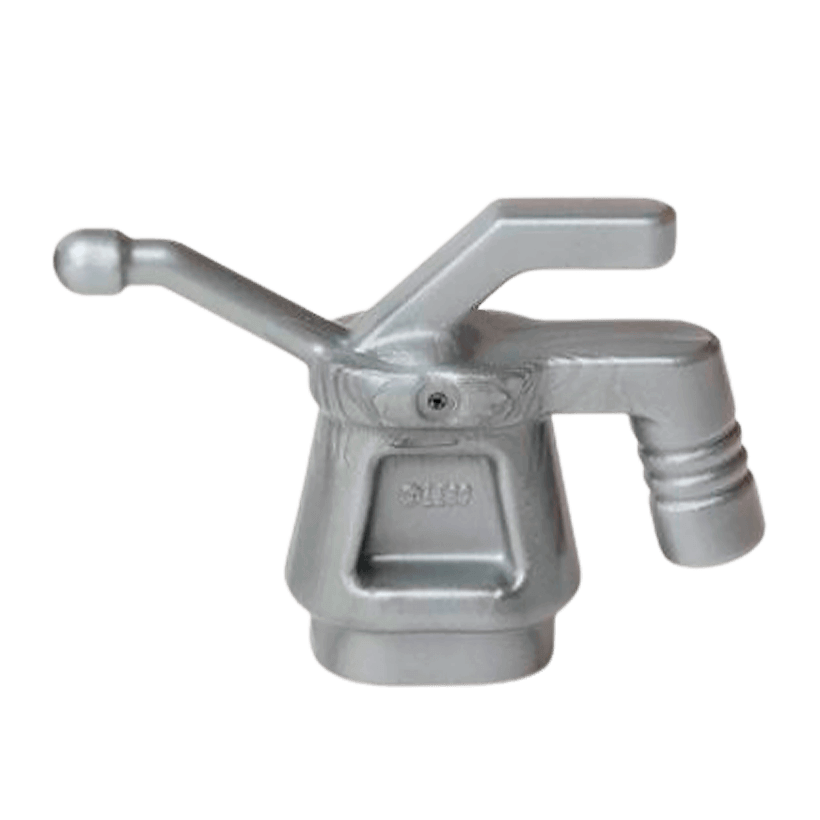 Хоз. Инвентарь 4шт Lego Oil Can Ribbed Handle 11402c 6103444 Flat Silver Б/У - Retromagaz