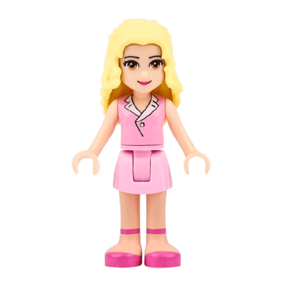 Фигурка Lego Marie Bright Pink Skirt Friends Girl frnd013 Б/У - Retromagaz