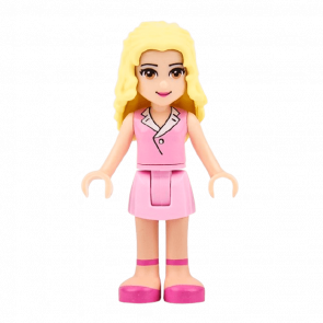 Фігурка Lego Marie Bright Pink Skirt Friends Girl frnd013 Б/У