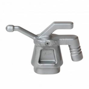 Госп. Інвентар Lego Oil Can Ribbed Handle 11402c 6103444 Flat Silver 10шт Б/У