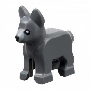 Фигурка Lego Земля Dog Alsatian German Shepherd Puppy Animals 2889pb02 6483299 Dark Bluish Grey Б/У Фигурка Lego Земля Dog Alsatian German Shepherd Puppy Animals 2889pb02 6483299 Dark Bluish Grey Б/У - Retromagaz