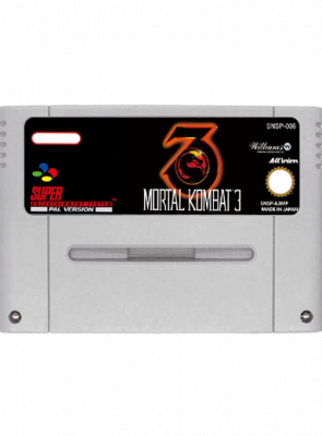 Игра RMC SNES Mortal Kombat 3 Europe Английская Версия Только Картридж Б/У - Retromagaz