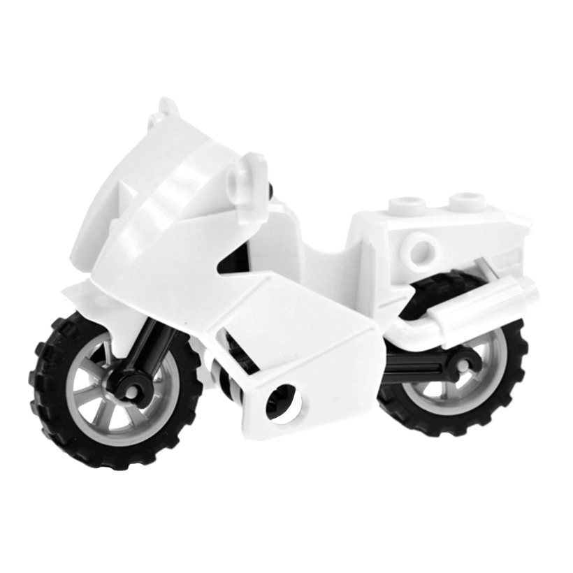 Транспорт Lego Мотоцикл City 52035c02 4256657 4579412 4530673 4242385 White Б/У - Retromagaz