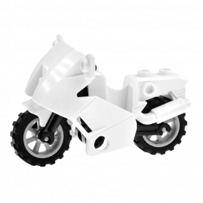 Транспорт Lego Мотоцикл City 52035c02 4256657 4579412 4530673 4242385 White Б/У Хороший