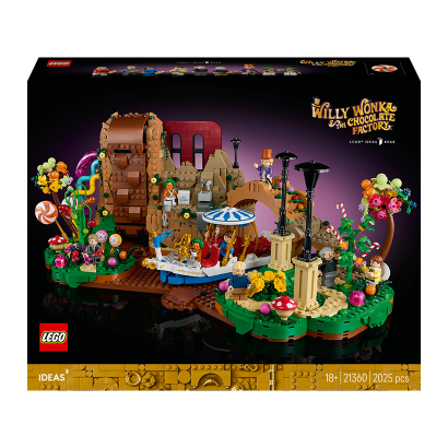 Конструктор Lego Віллі Вонка і Шоколадна Фабрика Ideas 21360 Новий - Retromagaz
