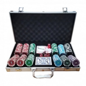 Покерний Набір 300 шт Номінала 5-1000 - Retromagaz