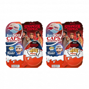 Набор Шоколадное Яйцо 2шт Kinder Joy Бокс Funko Pop Stranger Things 4 Яйца 80g - Retromagaz