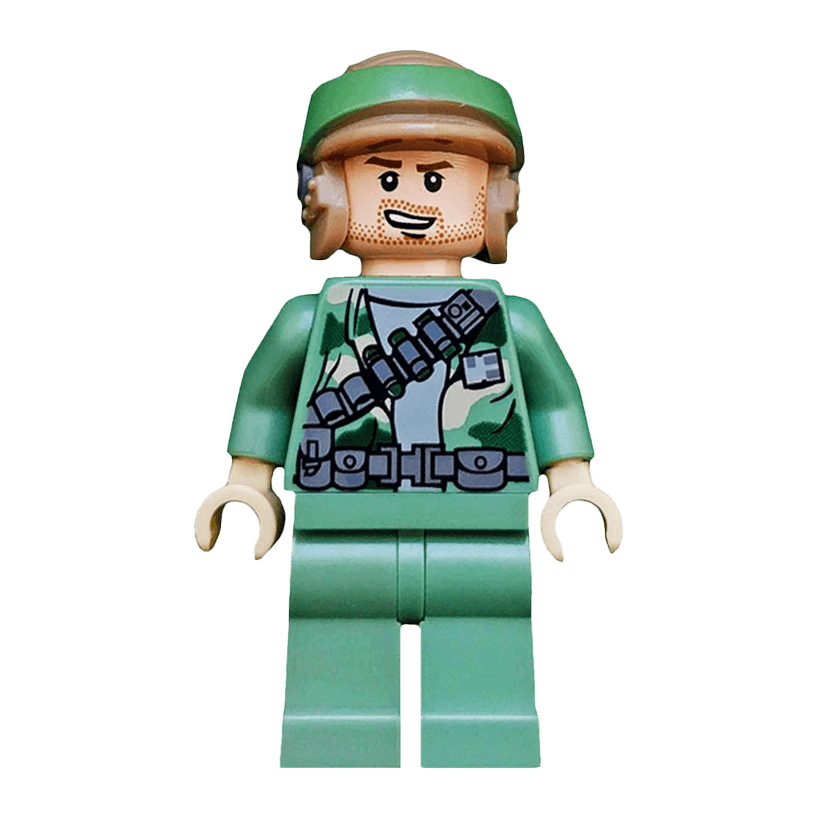 Фигурка Lego Повстанец Endor Commando Star Wars sw0368 Б/У - Retromagaz