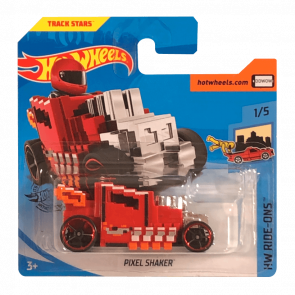 Машинка Базова Hot Wheels Pixel Shaker HW Ride-Ons 1:64 GHB76 Red 1шт Новий - Retromagaz