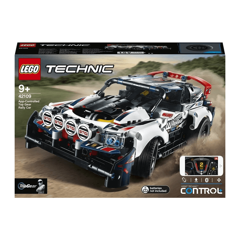 Конструктор Lego App-Controlled Top Gear Rally Car Technic 42109 Новый - Retromagaz