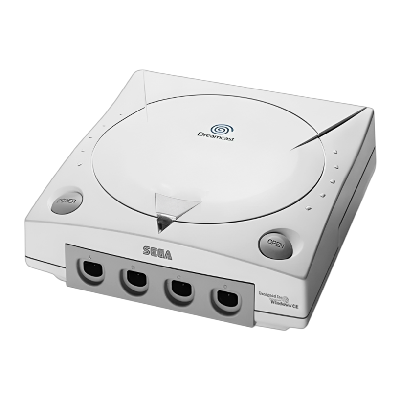 Консоль Sega Dreamcast GDEMU 4GB White Без Геймпада Б/У - Retromagaz