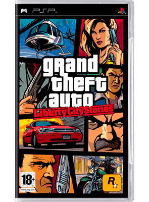 Игра Sony PlayStation Portable Grand Theft Auto: Liberty City Stories Английская Версия + Коробка Б/У Хороший