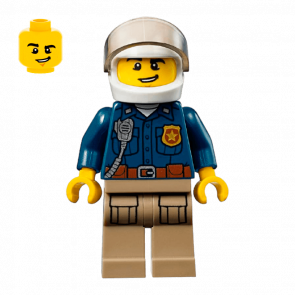 Фігурка Lego 973pb3011 Mountain Officer Male City Police cty0868 Б/У