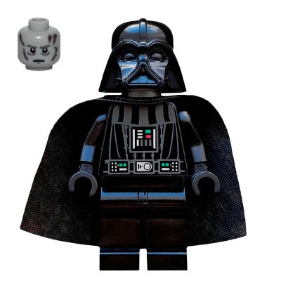 Фигурка Lego Джедай Darth Vader White Pupils Star Wars sw0277 Б/У - Retromagaz