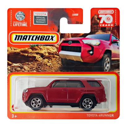 Машинка Большой Город Matchbox Toyota 4Runner Off-Road 1:64 HFR45 Red - Retromagaz