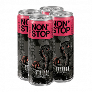 Набор Напиток Энергетический 4шт Non Stop Stalker Red 250ml - Retromagaz