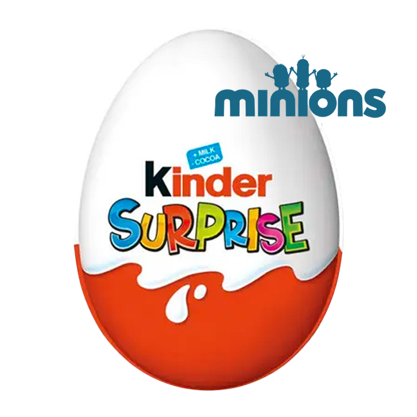 Шоколадне Яйце Kinder Surprise Minions 20g - Retromagaz