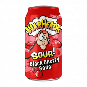 Напій Warheads Sour Black Cherry Soda 330ml